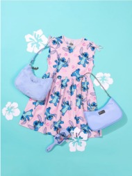 sinsay - φόρεμα stitch - λιλα
