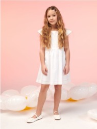 sinsay - φόρεμα - λευκο