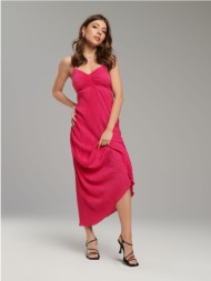 sinsay - φόρεμα - εντονο ροζ