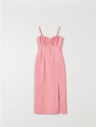sinsay - midi φόρεμα - θαμπο ροζ