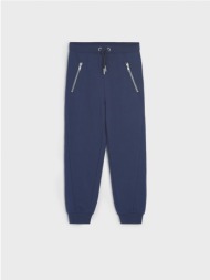 sinsay - παντελόνι φόρμας jogger - ναυτικο μπλε