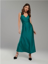 sinsay - φόρεμα maxi - γαλαζοπρασινο