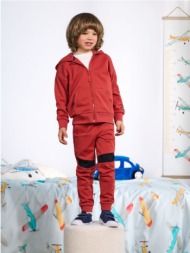 sinsay - παντελόνι φόρμας jogger - πολυ εντονο κοκκινο