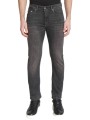 karl lagerfeld παντελονι regular fit jeans ανθρακι