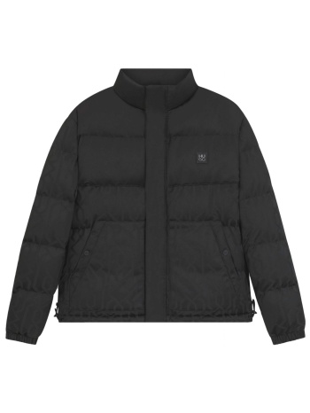 hugo μπουφαν φουσκωτο balto2541 logo μεταλλικο μαυρο σε προσφορά