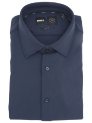 boss performance πουκαμισο κοτλε slim fit p-hank-kent-c1-222 μπλε