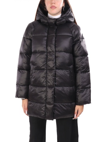 marella emme μπουφαν puffer hoodie pont μαυρο σε προσφορά