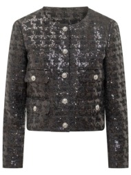 michael kors σακακι παγιετες mayρο