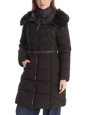 dkny μπουφαν φουσκωτο αποσπωμενη γουνα logo μανικι σε προσφορά