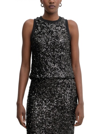 marella top filly crew neck παγιετα μαυρο σε προσφορά