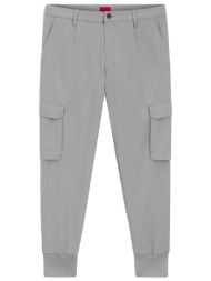 hugo παντελονι cargo glavin241 logo γκρι