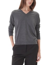 max mara weekend πλεκτο fiocchi v-neck γκρι