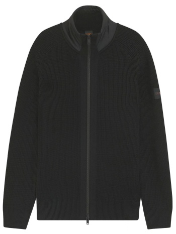 boss casual πλεκτο fullzip kigioo μαυρο σε προσφορά