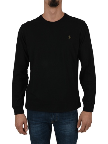 ralph lauren t-shirt custom slim fit μαυρο σε προσφορά