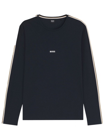 boss hoμεwear t-shirt unique ls_shirt μπλε σε προσφορά