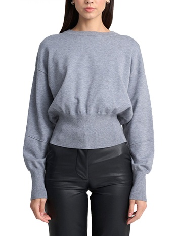 mind matter πλεκτο estrella crewneck γκρι σε προσφορά