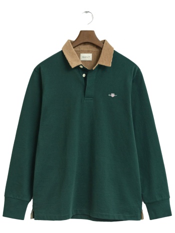 gant polo cord collar heavy rugger κυπαρισσι