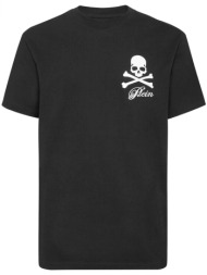 philipp plein t-shirt skull & bones μαυρο