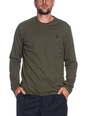 u.s.polo assn. t-shirt will 000398 εη03 logo χακι σε προσφορά