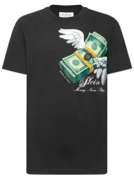 philipp plein t-shirt round neck money μαυρο