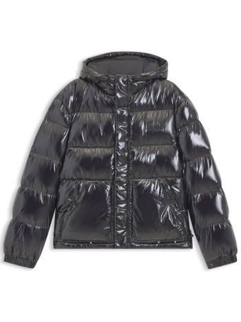 hugo μπουφαν φουσκωτο baro2541 logo μαυρο σε προσφορά