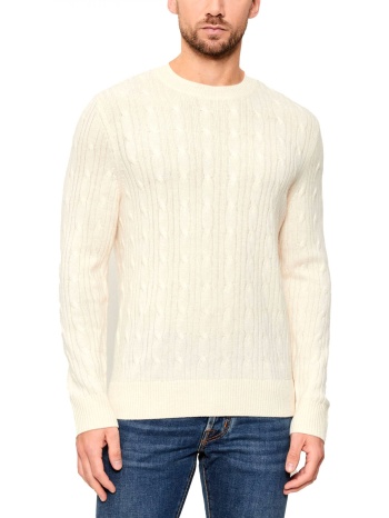 boss πλεκτο crew neck h-hetico εκρου σε προσφορά