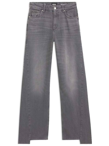 boss παντελονι jeans crossroad-bf ασσυμετρο κατω γκρι σε προσφορά