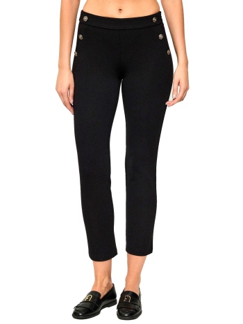 liu-jo παντελονι skinny φερμουαρ πλαι λεπτομερειες κουμπια σε προσφορά