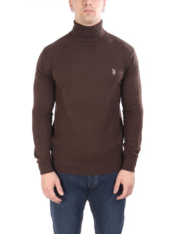u.s.polo assn πλεκτο rollneck john καφε σε προσφορά
