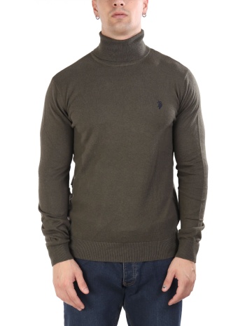 u.s.polo assn πλεκτο rollneck john χακι σε προσφορά