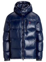 ralph lauren μπουφαν φουσκωτο classic logo μπλε