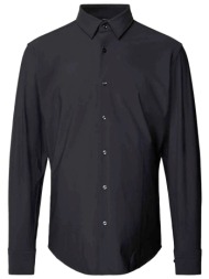 boss performance πουκαμισο regular fit p-joe-s-kent-c1-222 μαυρο