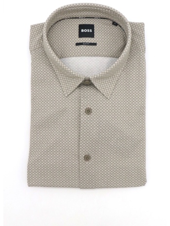 boss πουκαμισο μικροσχεδιο slim fit p-roan-kent-c1-233 σε προσφορά