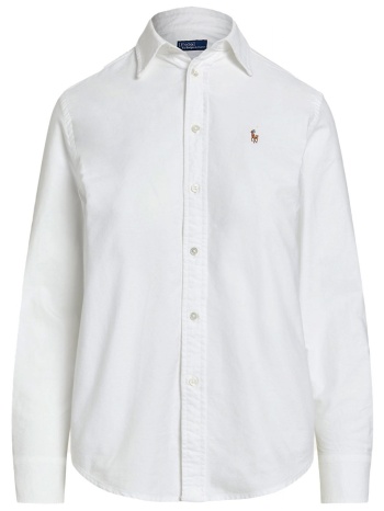 ralph lauren πουκαμισο classic fit logo λευκο σε προσφορά