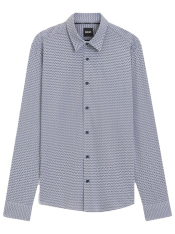 boss performance πουκαμισο μκροσχεδιο slim fit σε προσφορά