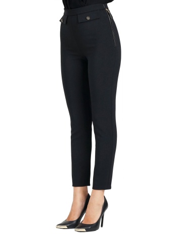 elisabetta franchi παντελονι φερμουαρ πλαι μαυρο σε προσφορά