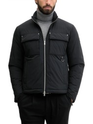 moose knuckles μπουφαν jacket northdale shirt jacket μαυρο