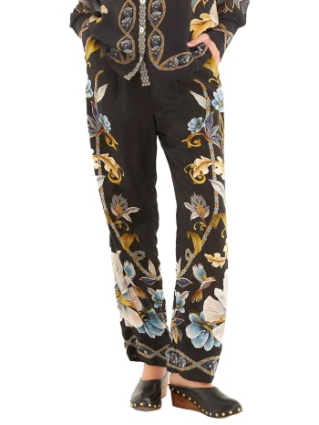 farm rio παντελονι snake garden pajama εμριμε μαυρο σε προσφορά