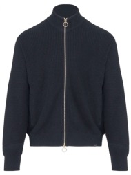 paul&shark πλεκτο fullzip logo μπλε