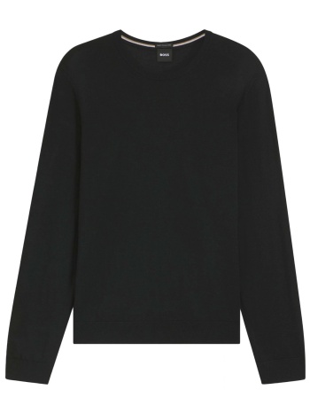 boss πλεκτο crew neck leno-p μαυρο σε προσφορά