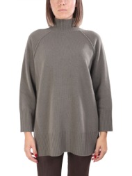 marella monochrome πλεκτο λουπετο oversized eccelso γκρι