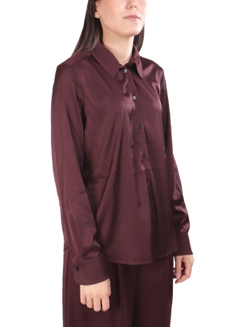 marella emme πουκαμισο με οψη σατεν naples μπορντω σε προσφορά