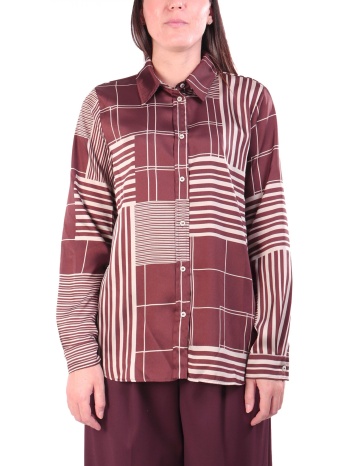 marella emme πουκαμισο biagio με οψη σατεν γεωμετρικο σε προσφορά