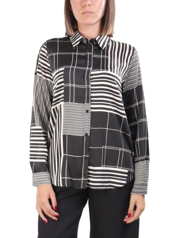 marella emme πουκαμισο biagio με οψη σατεν γεωμετρικο σε προσφορά