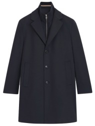 boss παλτο αποσπωμενο γιλεκο h-jared-3in1-254 μπλε