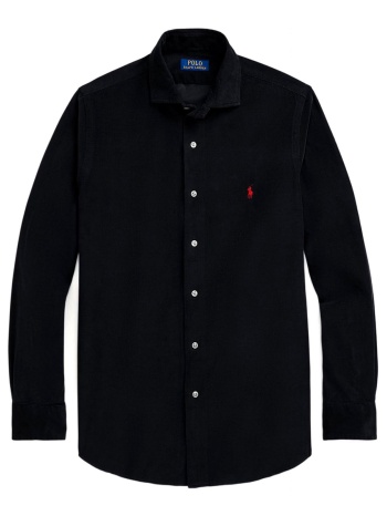 ralph lauren πουκαμισο custom fit logo μαυρο σε προσφορά
