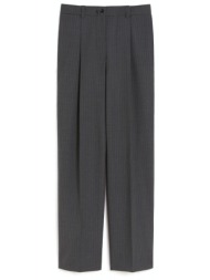 max mara weekend παντελονι salsa ριγε πιετα τσεπες σκουρο γκρι