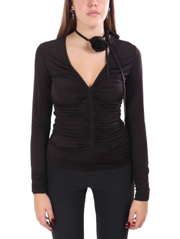 marella top eremita v-neck αποσπωμενη λεπτομερεια λαιμου σε προσφορά