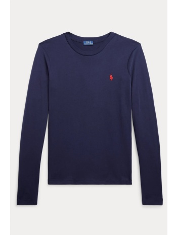 ralph lauren t-shirt lsl bsr navy μπλε σε προσφορά