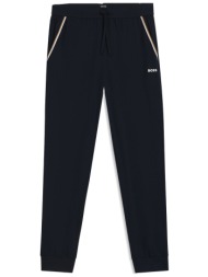boss homewear παντελονι φορμα unique pants cuff cw μπλε